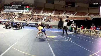 157-D3 Champ. Round 1 - Gabriel Gallardo, Sahuarita High School vs Colin Mannelly, Thunderbird High School