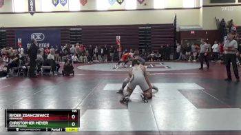 165 lbs Semifinal - Christopher Meyer, Independence vs Ryder Zdanczewicz, Fennimore