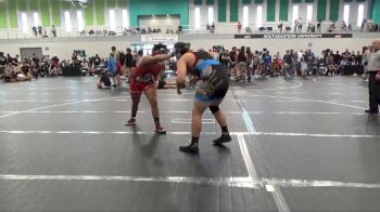 220 lbs Round 1 (6 Team) - Miguel Diaz, Beebe Trained Blue vs Christopher Brunson, Alpha Dogz Elite Silver