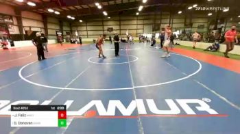 220 lbs Semifinal - Jonathan Feliz, Mayo Quanchi Judo And Wrestling vs DJ Donovan, Danbury WC