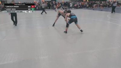 144 lbs Champ. Rd Of 16 - Avery Rios, Westmoore High School vs Lincoln Unger, MWC Wrestling Academy