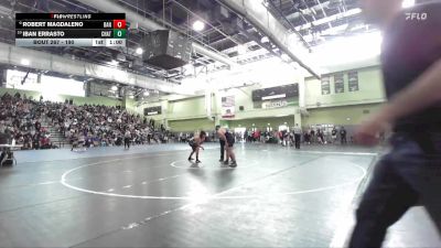 190 lbs Cons. Round 2 - Iban Errasto, CHATSWORTH vs Robert Magdaleno, BANNING