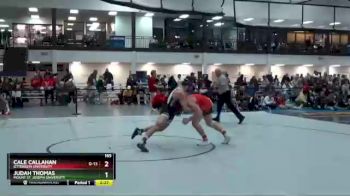 165 lbs Cons. Round 2 - Cale Callahan, Otterbein University vs Judah Thomas, Mount St. Joseph University