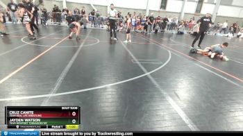 68-68 lbs Round 3 - Cruz Canite, Team Real Life Wrestling vs Jayden Watson, Team Newport Tornadoes WC