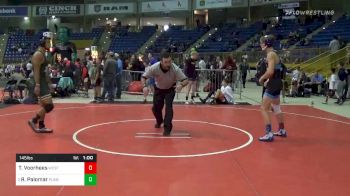 Consolation - Tyler Voorhees, West Side Raiders vs Richard Palomar, Pueblo County Wrestling Club