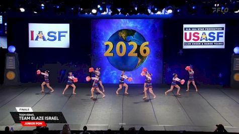 Team Israel - Team Blaze Israel [2026 Junior Pom Finals] 2026 The Dance Worlds
