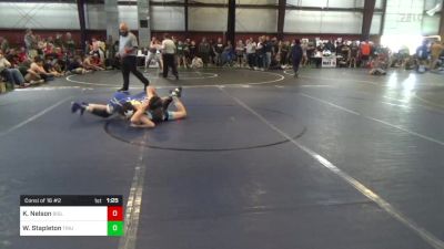 105 lbs Consi Of 16 #2 - Kye Nelson, Biglerville vs William Stapleton, Triumph Trained