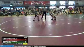 55 lbs Cons. Round 2 - Harrison Clements, Bobcat Wrestling vs Adam Kachadorian, HYWO