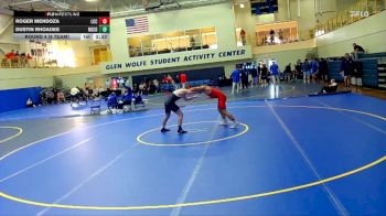 174 lbs Round 4 (6 Team) - Roger Mendoza, Labette Community College vs Dustin Rhoades, Northwest College