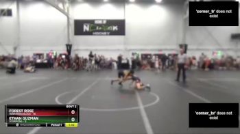 60 lbs Round 1 (6 Team) - Forest Rose, Warhawks Black vs Ethan Guzman, Scorpions