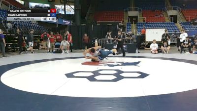 165 lbs Cons. Rd Of 16 - Calvin Rathjen, Iowa vs Ryan Gavrish, New Jersey