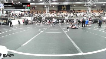 130-140 lbs Rr Rnd 3 - Jase Coble, Division Bell Wrestling vs Chance Dewey, Tulsa Blue T Panthers