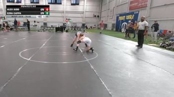 76-80 lbs Round 3 - Ezra Cappa, Contenders Wrestling Academy vs Alex Judd, CP Wrestling