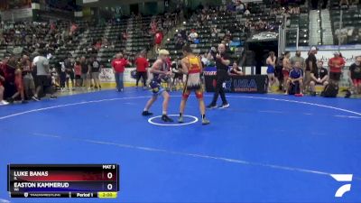 149 lbs Quarterfinal - Luke Banas, IL vs Easton Kammerud, WI