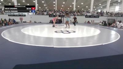 120 lbs Julia Lugabihl, Ohio Blue vs Raeya Perkins, Oklahoma