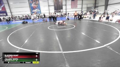 130 lbs Rd# 7- 10:45am Saturday Final Pool - Cragen Smith, Michigan S.W.A.T vs Slayden Hunt, Cali Red