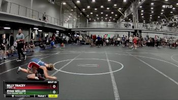 72 lbs Round 6 (8 Team) - Ryan Weller, Team Boogie Men vs Billy Tracey, PTRTC