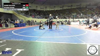 80 lbs Consi Of 8 #2 - Sammi Sullivan, Tonkawa vs Ryleigh Dover, Norman Jr High