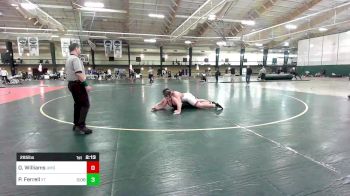 285 lbs Consi Of 8 #2 - Oscar Williams, Maryland vs Parker Ferrell, Virginia Tech