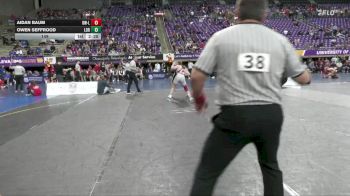 149 lbs Placement Matches (16 Team) - Aidan Baum, Wisconsin-La Crosse vs Owen Seffrood, Loras