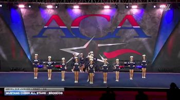 Mustang Cheer All Stars - Broncos [2026 L3.2 Junior - PREP - D2] 2026 ACA Grand Nationals