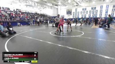 135 lbs Cons. Round 2 - Camila Alonso, Duarte vs Destiny Villalobos, Desert Mirage