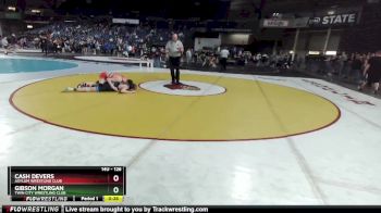 126 lbs Cons. Round 3 - Cash Devers, Asylum Wrestling Club vs Gibson Morgan, Twin City Wrestling Club