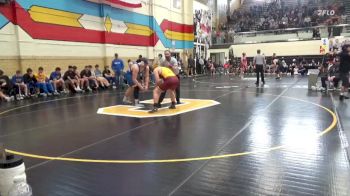 285 lbs Semis & 3rd Wb (16 Team) - Brady Hartman, Sheridan vs Keisel Hebdon, Star Valley