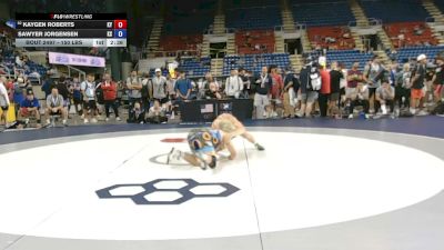 150 lbs Cons. Sub-rd Of 32 - Kaygen Roberts, Kentucky vs Sawyer Jorgensen, Kansas