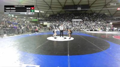 Boys 2A 106 lbs Quarterfinal - Nash Kirby, Anacortes vs Nery Rivas, Orting