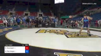 170 lbs Round Of 32 - Shamere Davenport, Pennsylvania vs Hoke Poe Hogan, Georgia