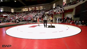 110 lbs Quarterfinal - Kaylie Jackson, Comanche High School Girls vs Ariyana Mead, Jay HS