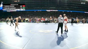 D3-165 lbs Champ. Round 1 - Haegan Hansen, Hart HS vs Cole Mc Laughlin, Yale