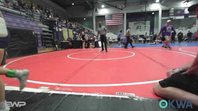 61 lbs Rr Rnd 5 - Wesley Garza, Sperry Wrestling Club vs Oakley Waitkus, Team Tulsa Wrestling Club