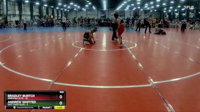 100 lbs Rd# 10- 4:00pm Saturday Final Pool - Bradley Burtch, Nebraska Elite vs Andrew Whitted, East Coast Elite