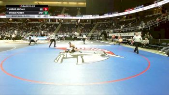 II-170 lbs Cons. Round 3 - Ethan Purdy, Altmar-Parish-Williamstown(Pulaski) vs Yusuf Abdali, Robert F. Kennedy