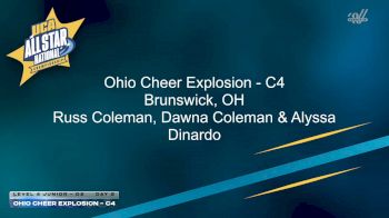 Ohio Cheer Explosion - C4 [2026 L4 Junior - D2 Day 2] 2026 UCA & UDA All Star Nationals