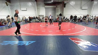 92 lbs Rr Rnd 2 - Americah Mills, RWA Black MS vs William McCormick, Morris Fitness Black MS