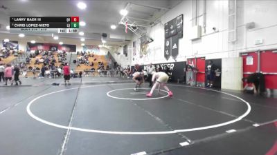 215 lbs Quarterfinal - Chris Lopez-Nieto, La Quinta/LQ vs Larry Baer Iii, Quartz Hill