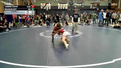 95-102 lbs Round 3 - Nolan Elliott, Northside Wrestling Club vs Camden Colvin, RWC - Roy Wrestling Club