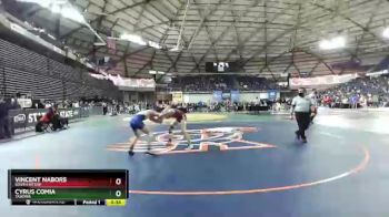 4A 132 lbs Cons. Round 2 - Cyrus Comia, Tahoma vs Vincent Nabors, South Kitsap