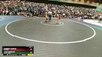 130 lbs Champ. Round 2 - Aubrey Garcia, Del Oro vs Cass Edralin, Will C. Wood