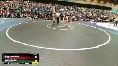 130 lbs Champ. Round 2 - Aubrey Garcia, Del Oro vs Cass Edralin, Will C. Wood