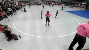 53-57 lbs Quarterfinal - Kole Carlson, Unaffiliated vs Jack Newsom, Cory Clark Wrestling