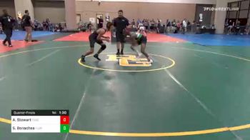 114 lbs Quarterfinal - Aaron Stewart, Toss Em Up Wrestling Academy vs Sebastian Bonachea, Florida