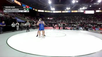 3A 285 lbs 3rd Place Match - Trevor Allen, Malad vs Michael Lizarraga, Firth