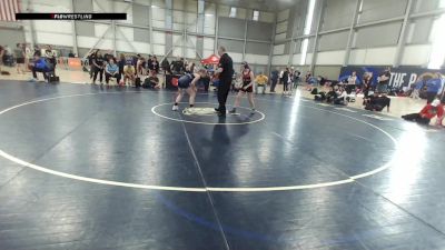 14U Girls - 120 lbs Cons. Round 1 - Lily Miller, AK vs Adalie Hazlett, MT
