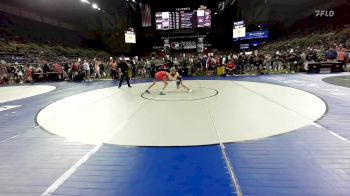 100 lbs Cons 16 #2 - Justin Winter, Ohio vs Liam Adlfinger, Iowa