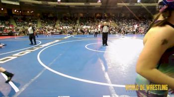 110 lbs Round Of 16 - Paloma Juarez, Greater Heights Wrestling vs Zoe Greer, Betterman Elite