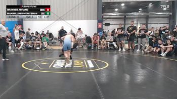 109 lbs Rr Rnd 3 - Brayden Abrams, Gold Medal WC - BHS vs Maximillian Shvartsman, DoughBoy WC - BHS